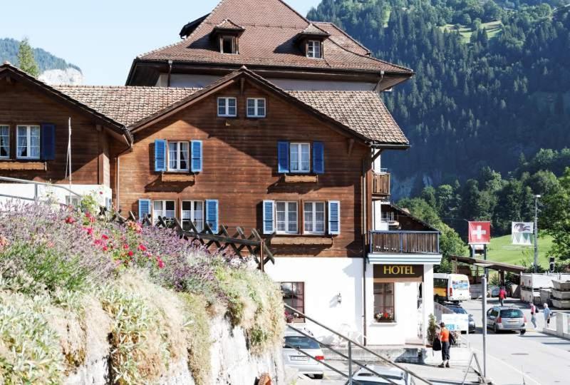 Ferienwohnung Bahnhoefli Lauterbrunnen Eksteriør billede