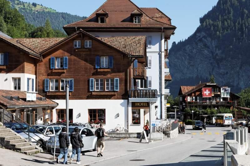 Ferienwohnung Bahnhoefli Lauterbrunnen Eksteriør billede